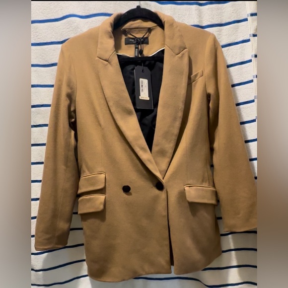 Rag & Bone Duke Double Breasted Blazer dark tan size 0
Duke Double-Breasted - Picture 5 of 6